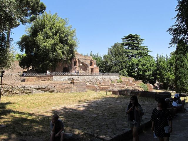 The Roman Forum seen from the Palatine Hill, the first morning of every plan on this page